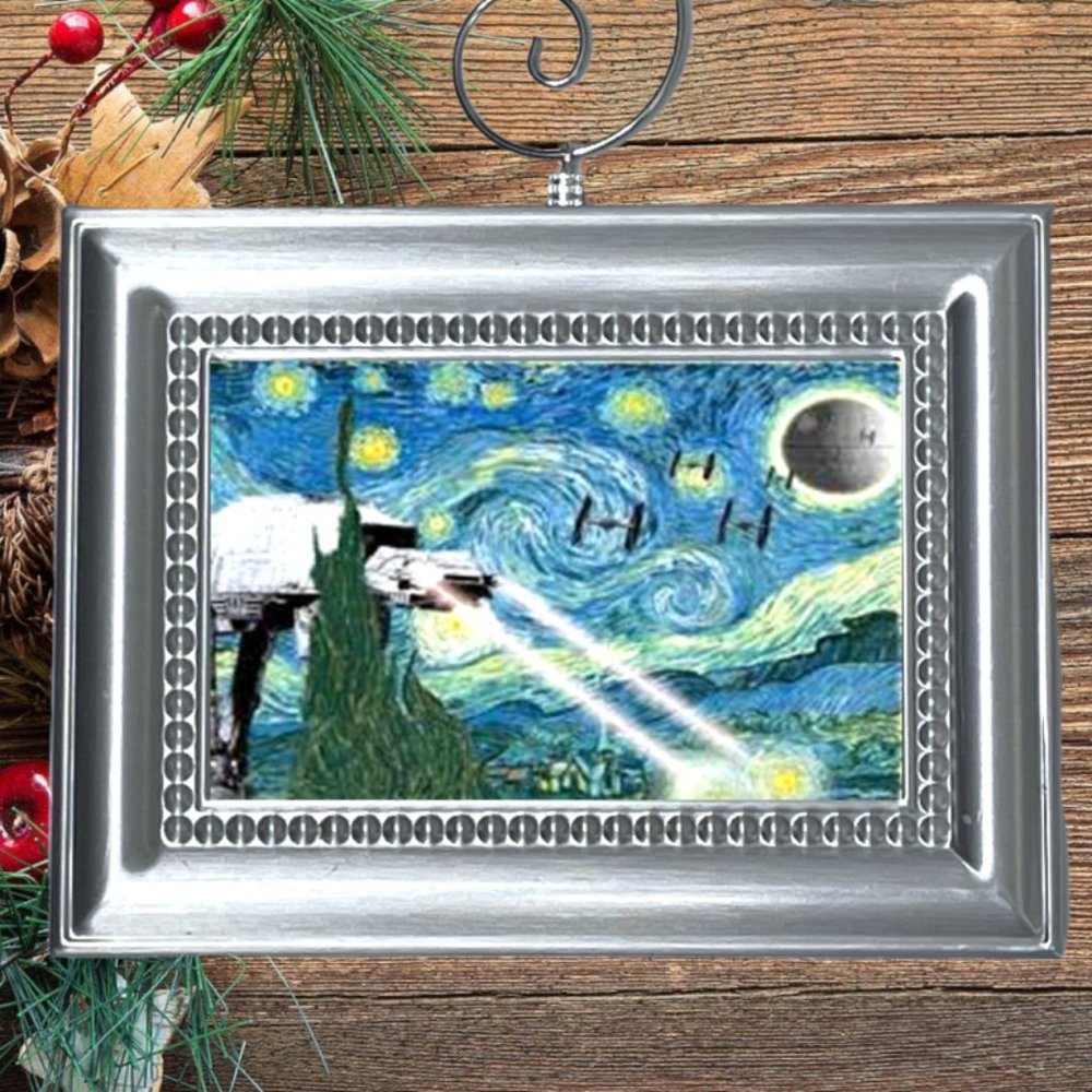 The Starry Night Star Wars Christmas Tree Ornament Vincent van Gogh